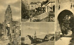 C - 174 running postcards, original (not reprint edition) Visegrád