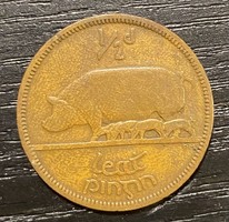 Írország fél pennyi 1937!
