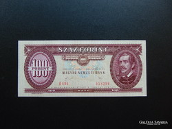 100 forint 1989 B 804 Hajtatlan bankjegy !