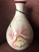 Zsolnay orchid vase.