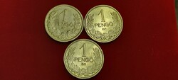 3db ezüst 1 pengő