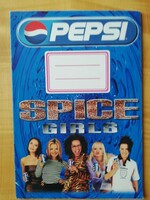 Pepsi cola spice girls blank a4 notebook