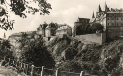 C - 199 printed postcard Veszprém - castle