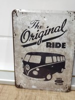 Volkswagen fém reklámtábla