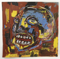 Jean-Michel Basquiat painting