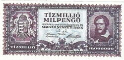 Magyarország 10000000 Millpengő REPLIKA 1946 UNC