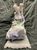 Herendi Tavasz ébredése 26 cm jubileumi jelzés , Lőrincz