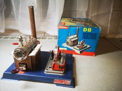Wilesco d8 original steam engine model toy, dampfmaschine.
