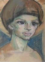 SASSY ATTILA Női portré