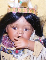 Indián porcelánbaba