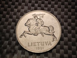 Litvánia 5 Centas, 1991