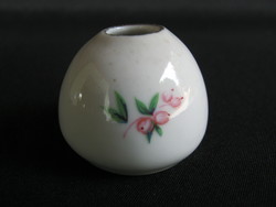 Hollóházi porcelán mini  váza