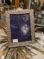 Silver picture frame - with baroque pattern (i./11)