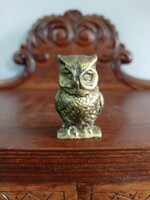 Wise owl miniature figure