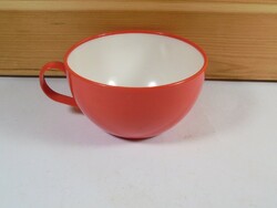 Retro austrian airlines relic - flying airline - travel plastic red glass mug cup