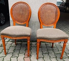 Pair of French baroque chairs