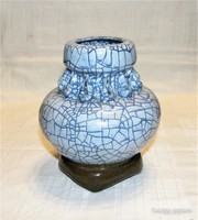 Rare retro ikebana ceramic vase