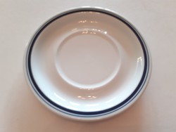 Old lowland porcelain blue striped soup saucer 1 pc