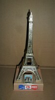 Régi 1970 -80- as évekből, Párizs Eiffel torony szuvenír ,rajta a Diadalív képe. Hibátlan darab.
