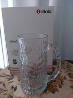 Scandinavian ice glass tea or beer mug