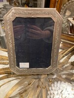 Silver picture frame - with floral pattern (i./30)