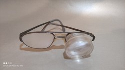 Carl Zeiss titánium medikal orvosi egészségügyi vagy órás ékszerész nagyítós szemüveg