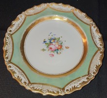 Antique Austrian porcelain giesshuebl n. G. F. Plate