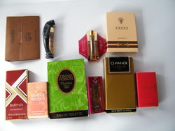 Parfüm illatminták (Hermes, Cartier, Gucci, Dior...) 10 db