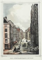 Vienna Stephansplatz, Rohbock engraving