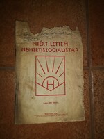 Károly Árkossy: why did I become a National Socialist? Bp., 1938, János Held...