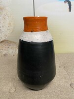 Gorka livia painted - glazed ceramic vase a36