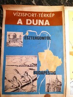Térkép:BŐS előtti idők!Dunai sport 1975-két oldalas extra!