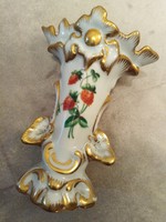 Porcelán - ibolya váza