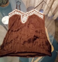 Brown top and new