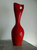 Janos Zsolnay, a Turkish ox blood glaze vase