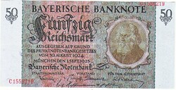 German states 50 imperial marks 1925 replica