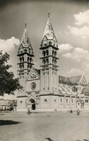 168 --- Birch church of a running postcard - rk. Temple