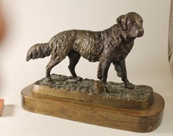 Antik bronz kutya B1