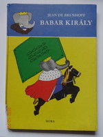 Jean de Brunhoff: Babar király - régi mesekönyv a szerző rajzaival (1980)