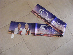 Amigos 50 years jubiläums, fans, memory, fan scarf, fans, scarf