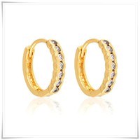 The best quality a.A. Jewelry, hoop earrings. Recommended for both young and old due to its size