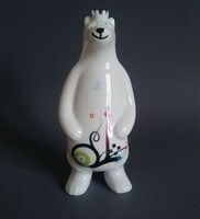 Ritzenhoff "Berlin Capital Bear" porcelán szobor 25cm