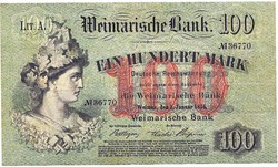 German states 100 German marks 1874 replica