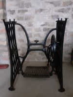 Cast iron sewing machine foot