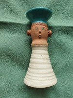 Ceramic figure No. P marked