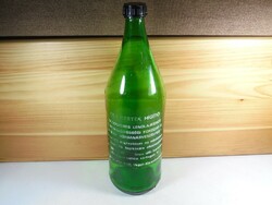 Retro thinner tinted green glass - politur chemical small cooperative - from the 1970s
