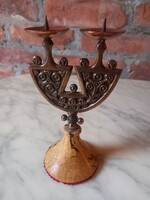 Bronze craftsman candle holder art deco negotiable