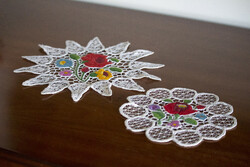 Kalocsai embroidered tablecloth (2 pcs=1490,-)