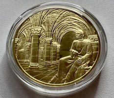 66T/38. From HUF 1! 24K gold-plated 925 silver (39 g) opera commemorative coin! Massenet: manon