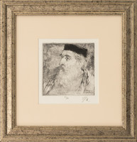 Original Saxon endre - etching 1. With certificate of authenticity!